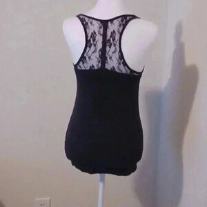 -- dark Gray top with very cute back